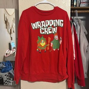 SpongeBob SquarePants Holiday Sweater, Size XL
